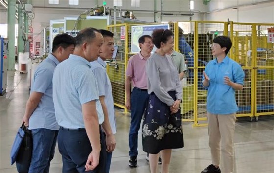 市政協(xié)副主席周小紅來皖南電機調研 市政協(xié)副主席周小紅來皖南電機調研