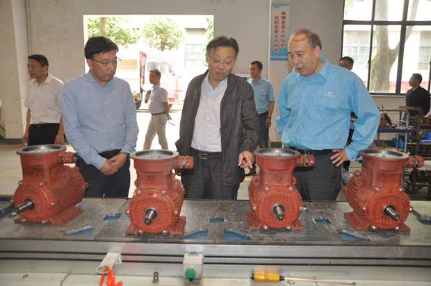 省自然資源廳副廳長(zhǎng)潘海濱(中)在皖南電機(jī)車(chē)間調(diào)研 省自然資源廳副廳長(zhǎng)潘海濱(中)在皖南電機(jī)車(chē)間調(diào)研