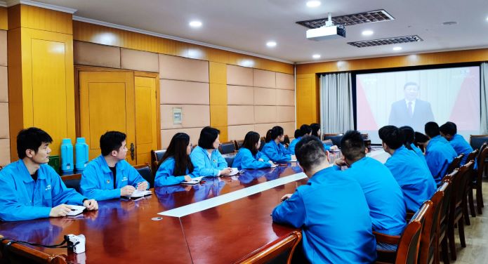 皖南電機團委組織觀看慶祝中國共青團成立100周年大會 皖南電機團委組織觀看慶祝中國共青團成立100周年大會